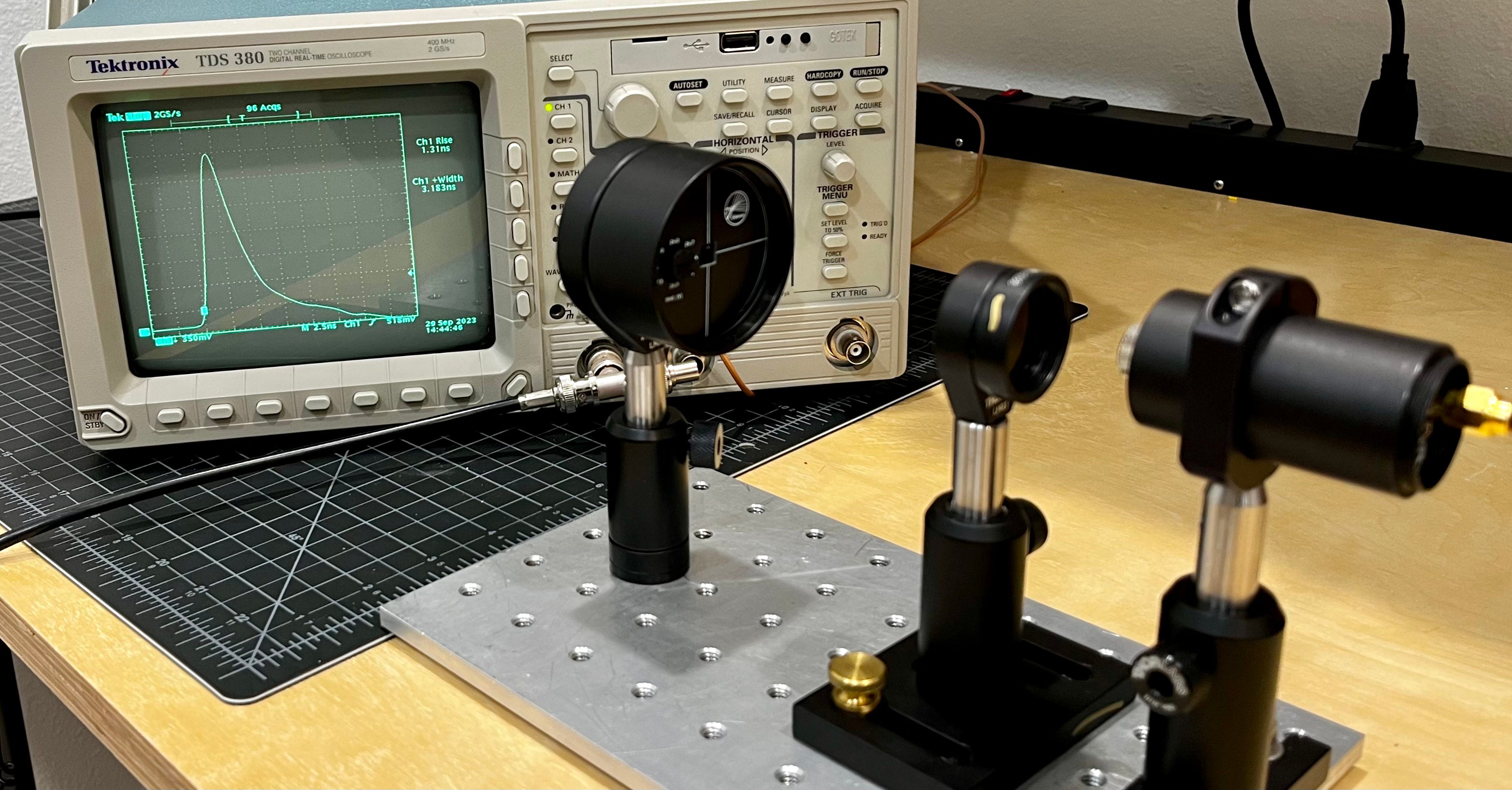 Amplified Biased SiPM Detector Module